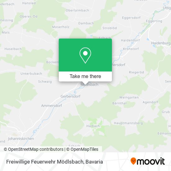 Freiwillige Feuerwehr Mödlsbach map