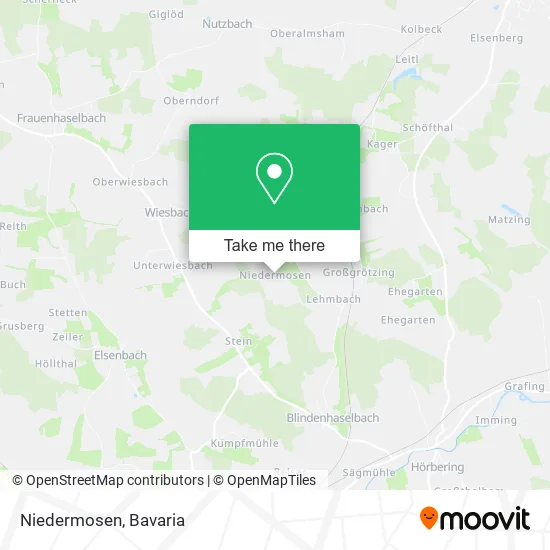 Карта Niedermosen