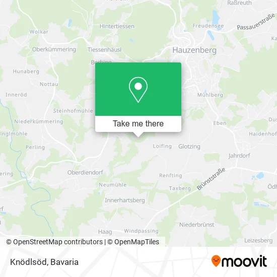 Карта Knödlsöd