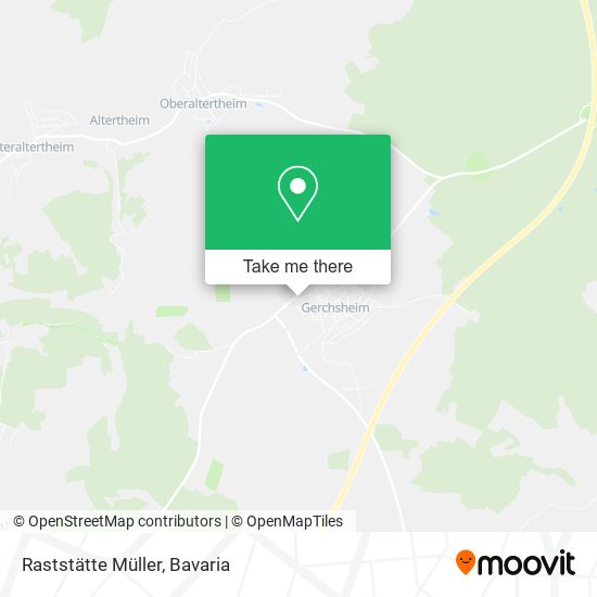 Raststätte Müller map