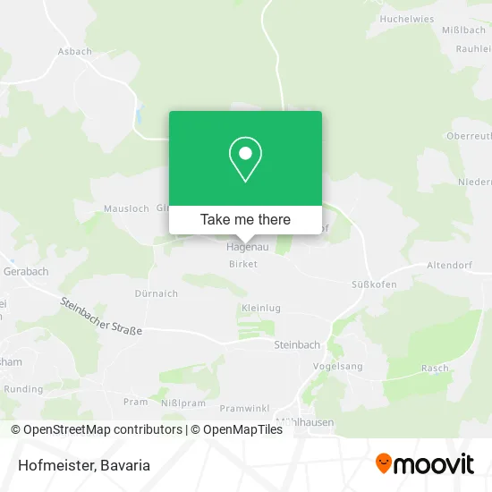 Карта Hofmeister