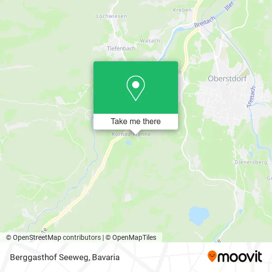 Карта Berggasthof Seeweg