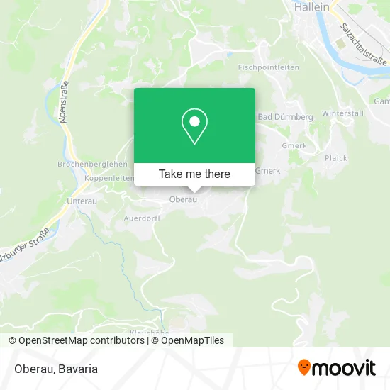 Карта Oberau