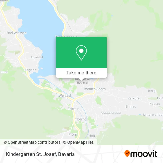 Карта Kindergarten St. Josef