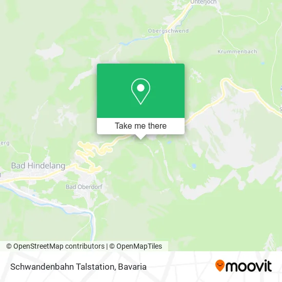 Карта Schwandenbahn Talstation