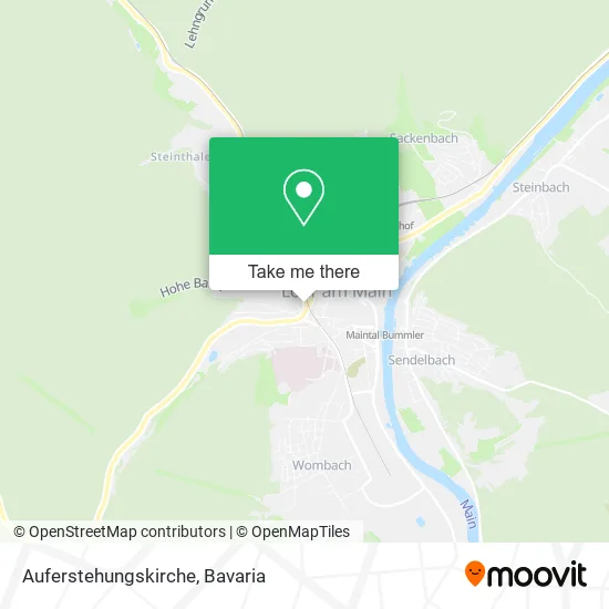 Карта Auferstehungskirche