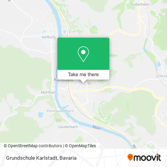 Карта Grundschule Karlstadt