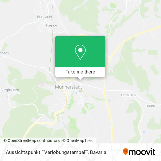 Карта Aussichtspunkt ""Verlobungstempel""