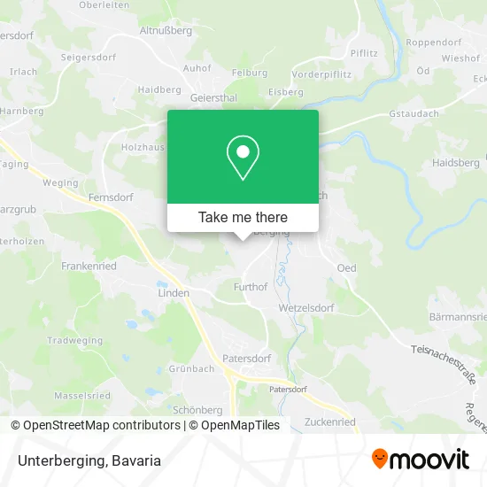 Карта Unterberging