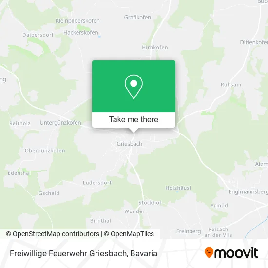 Freiwillige Feuerwehr Griesbach map