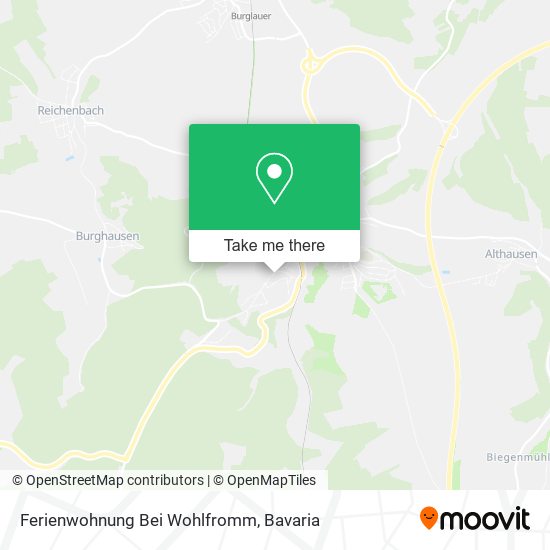 Ferienwohnung Bei Wohlfromm map