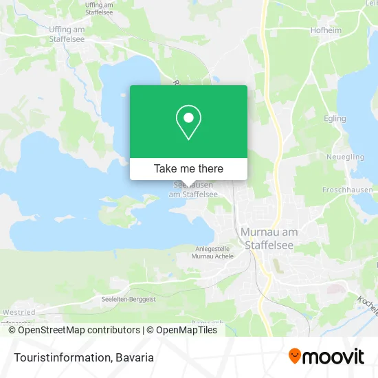 Карта Touristinformation