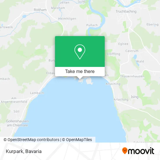Карта Kurpark
