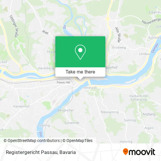 Карта Registergericht Passau