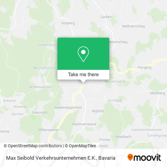 Карта Max Seibold Verkehrsunternehmen E.K.
