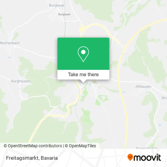 Карта Freitagsmarkt