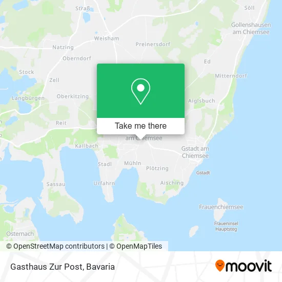 Карта Gasthaus Zur Post