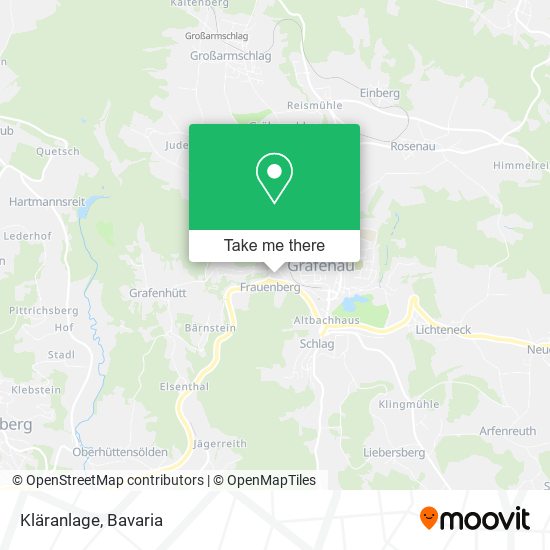Карта Kläranlage