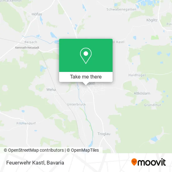Карта Feuerwehr Kastl