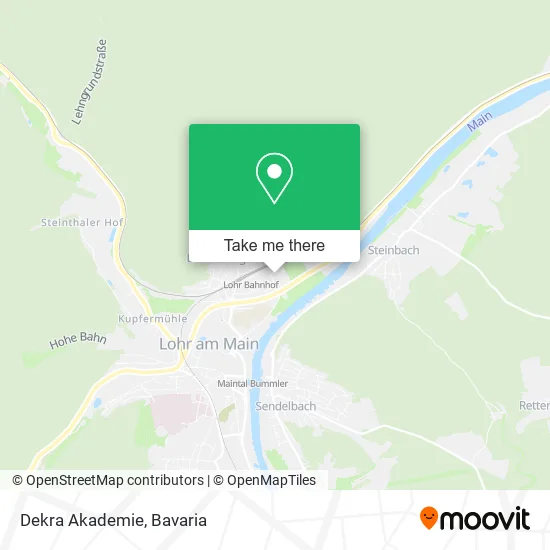 Карта Dekra Akademie