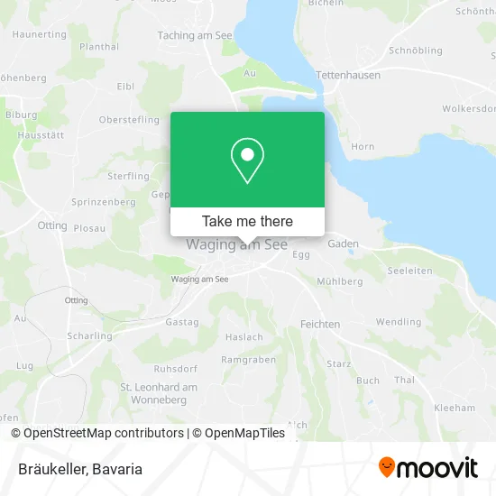 Карта Bräukeller
