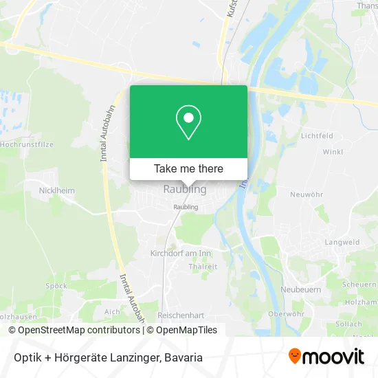 Карта Optik + Hörgeräte Lanzinger