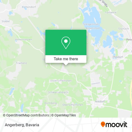 Карта Angerberg