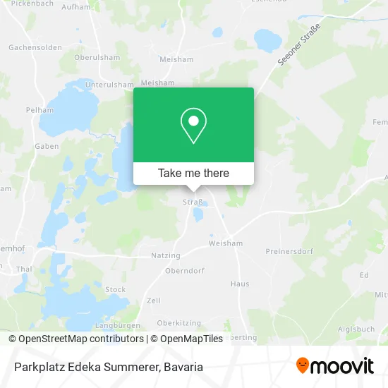 Карта Parkplatz Edeka Summerer