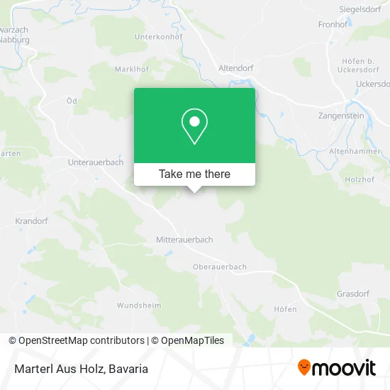 Карта Marterl Aus Holz