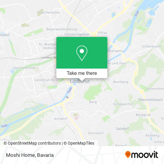 Moshi Home map