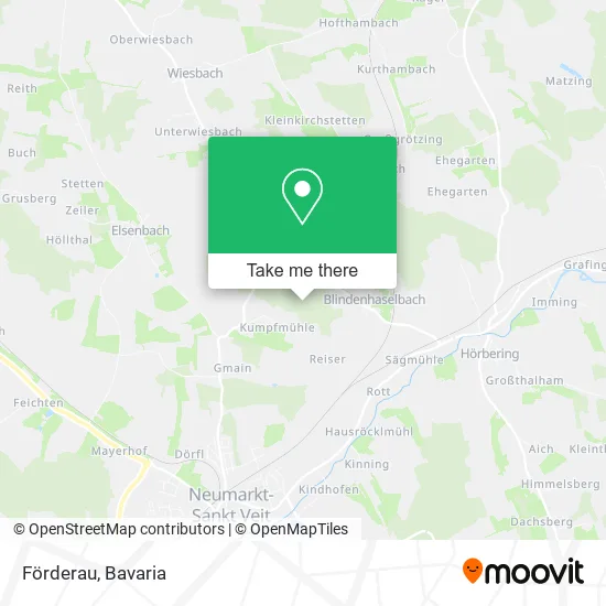 Карта Förderau