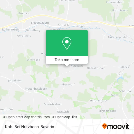 Карта Kobl Bei Nutzbach