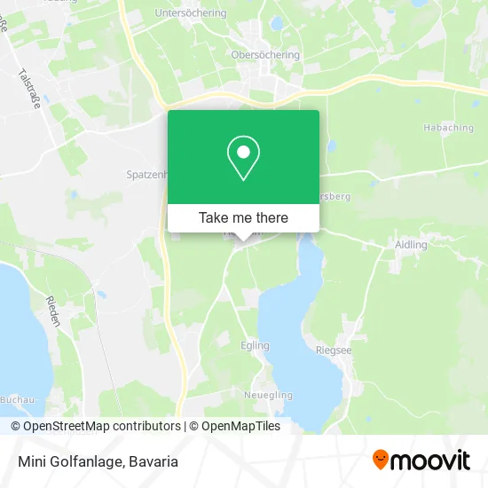 Карта Mini Golfanlage