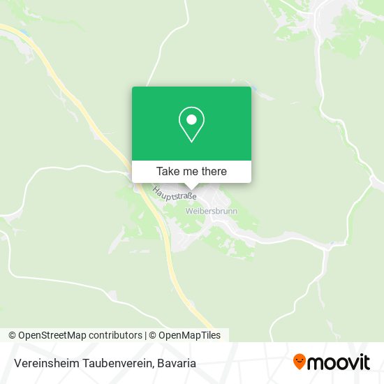 Vereinsheim Taubenverein map