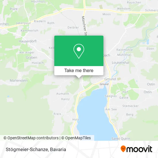 Карта Stögmeier-Schanze