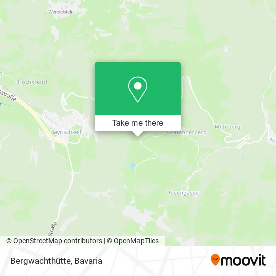 Карта Bergwachthütte