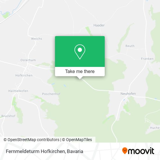 Fernmeldeturm Hofkirchen map