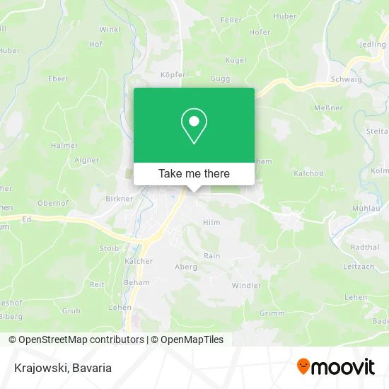 Карта Krajowski