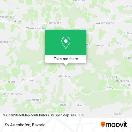 Sv Attenhofen map
