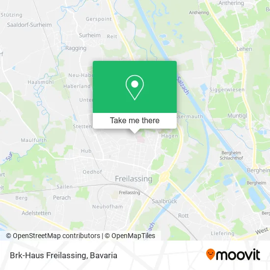 Карта Brk-Haus Freilassing