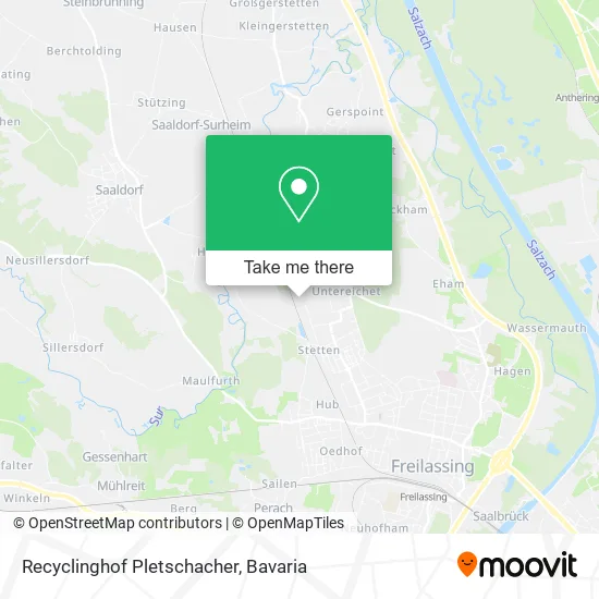 Карта Recyclinghof Pletschacher