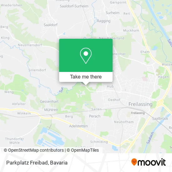Карта Parkplatz Freibad