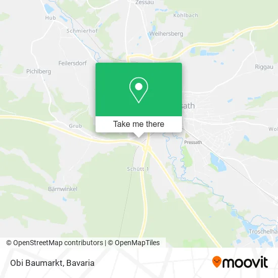 Карта Obi Baumarkt