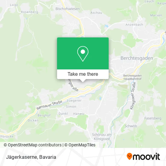 Карта Jägerkaserne
