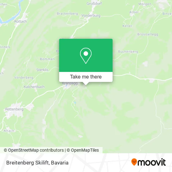 Карта Breitenberg Skilift