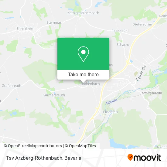 Карта Tsv Arzberg-Röthenbach