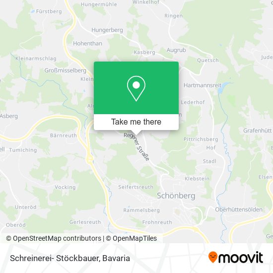 Schreinerei- Stöckbauer map