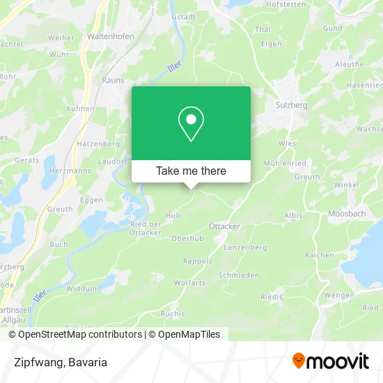 Карта Zipfwang