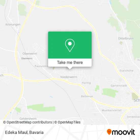 Карта Edeka Maul