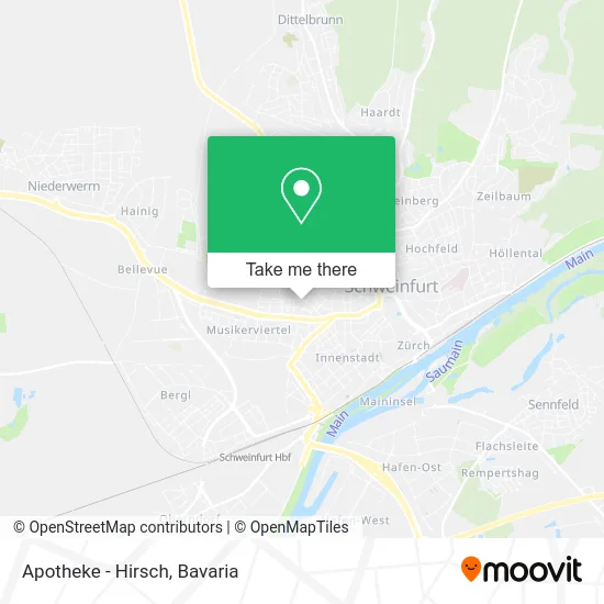 Карта Apotheke - Hirsch